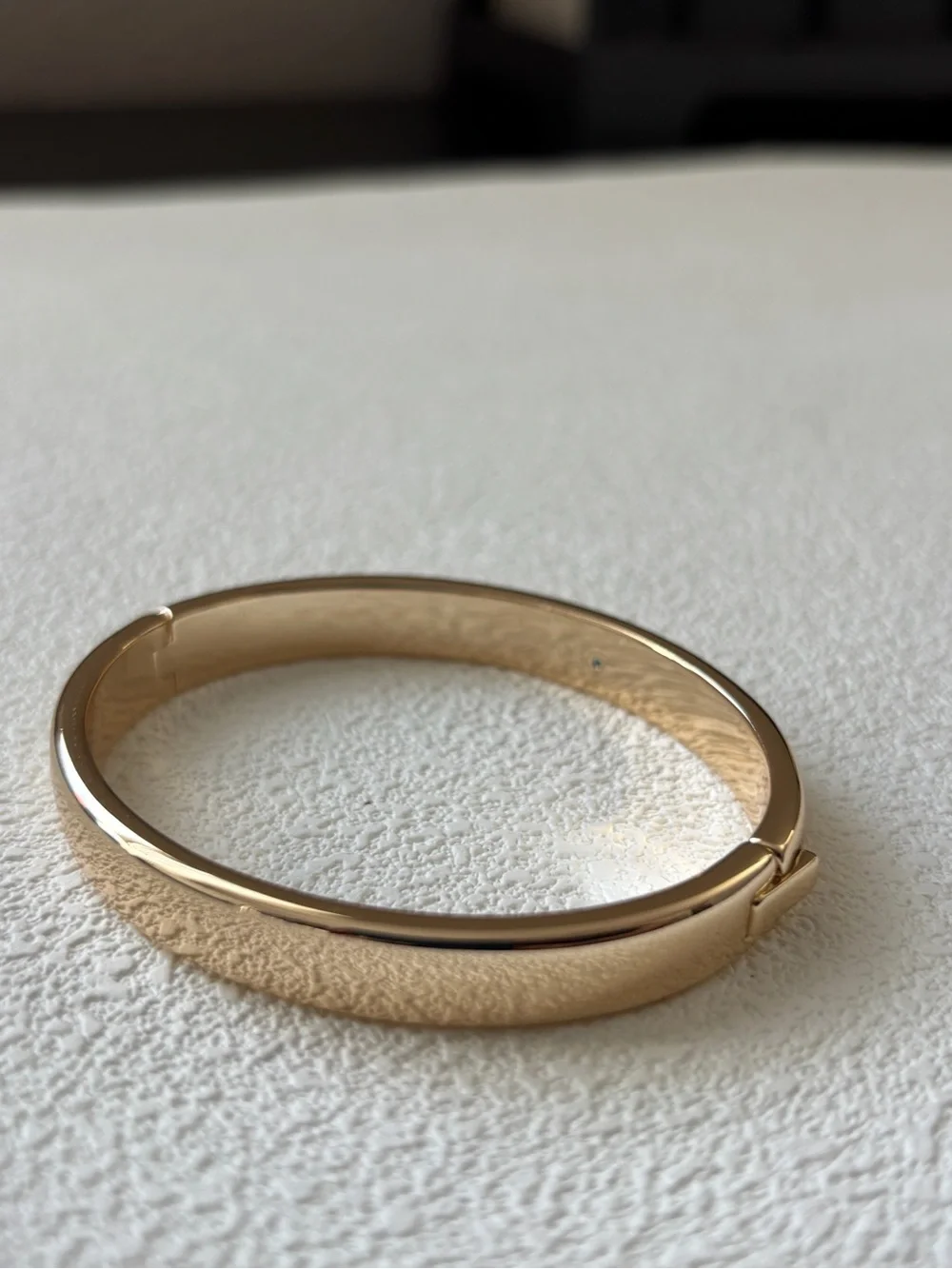 NWOT Roxanne Assoulin Gold Stacked Metal Bracelets duo